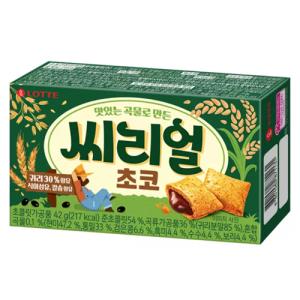 [롯데웰푸드] 씨리얼초코_42G